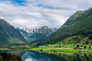 Фотообои Норвегия, потрясающий пейзаж